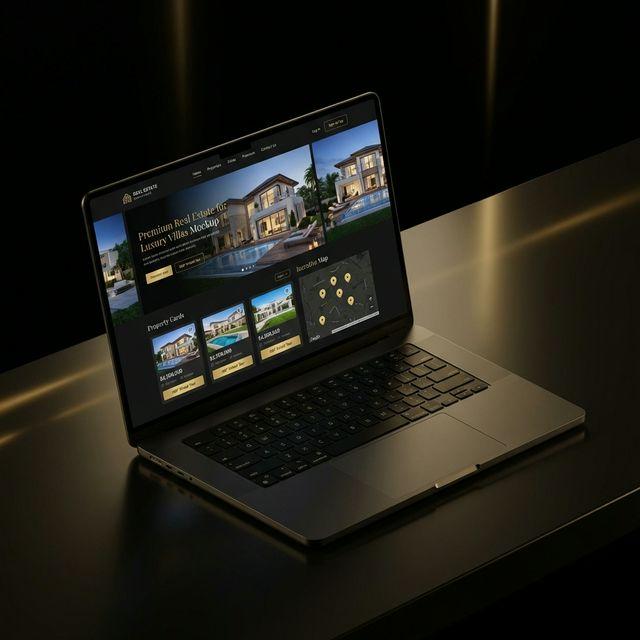 Captura de pantalla del proyecto Inmobiliaria Élite